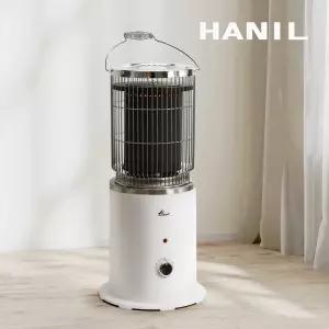 한일 그래핀 오방난로 원통 전기난로 가정용 사무실 이동식 히터