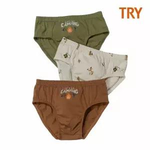 [하프클럽/TRY]크리켓 남아 삼각 팬티 3매입 H51