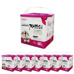 자존심 강아지 애견 배변패드 초대형 20매 X 8개(60cmx76cm)