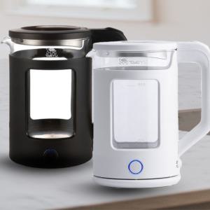 티포트 보온 전기주전자 미니 유리 커피 분유포트기