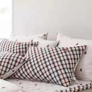 [롯데백화점]닥스 아사 테디스 브라운 베개커버