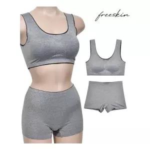 [오노마] ONM 스포티한 스포츠브라 드로즈팬티 세트 실루엣이예쁜 (S10585061)