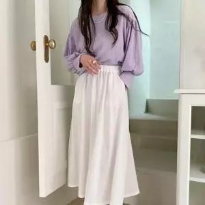 [오노마] ONM 밴딩 밴딩스커트 풀스커트 롱스커트 F006840 A라인스 (S12077687)