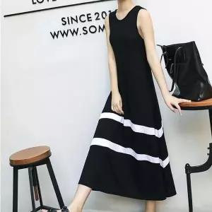 [오노마] ONM 민소매 롱원피스 여자 나시 원피스 캐주얼 데일리룩 (S10583598)