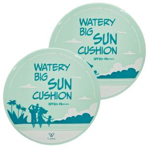 2025 리에노 수분 듬뿍 빅 선쿠션 본품 25gx2개/온가족 선크림/대용량선팩트/최신상/리에노 선쿠션/무료 sb