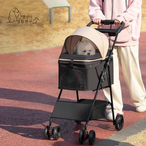 강아지 유모차 애견유모차 경량 개모차 반려견 펫모차 일체형 폴딩