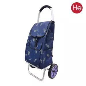 핸드 쇼핑카트 바퀴달린 장바구니 마트 시장캐리어 접이식 손수레