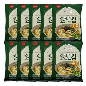 [삼립] 하이면 완도김우동 10개