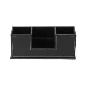 가죽 책상정리함 오거나이저 펜꽂이 데스크 데스크오거나이저 볼펜꽂이 탁상정리