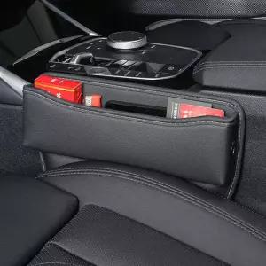 차량용 틈새 수납함 가죽 사이드포켓
