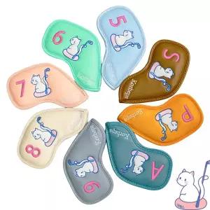 코헵스 캐릭터 골프 아이언커버 클럽 헤드 8개 1세트 