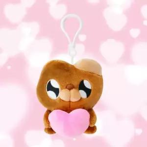 아트박스 드림씨앤씨 [누누씨] 키링 인형 12cm - 덕자 Brown)