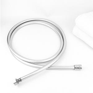 물때끼지 않는 PVC 샤워호스 2M 샤워기줄 샤워호수 유광 그레이