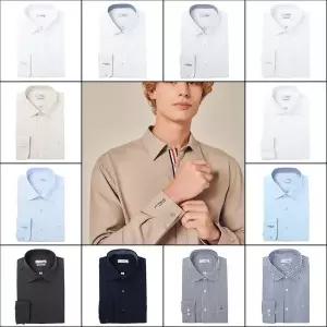 갤러리아 [듀퐁셔츠]25년도F/W신상품 긴팔셔츠[일반/슬림핏]SE5FM22LS925SWH외