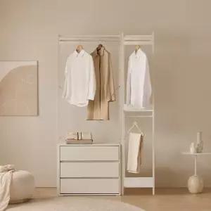 에린 철제 드레스룸 시스템 옷장 1200 세트A타입