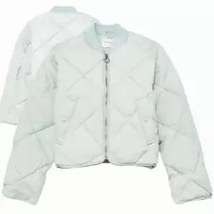 [모다춘천]여성 레귤러 경량 다이아몬드 퀼팅점퍼_민트그린10490-110-817-69_CC