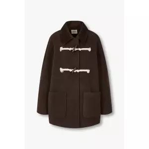 [STUDIO TOMBOY](대전신세계)[강남점단독]코듀로이카라 토글 하프코트 (9174411986AR)