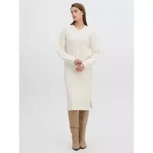 [올리브데올리브](김해점)허리 밴딩 슬릿 H라인 니트 스커트 OK4WSA74