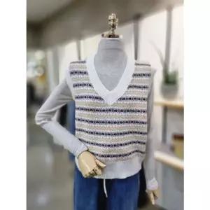 [NS홈쇼핑]ABFZ[2컬러] V넥 에닉스민소매 니트(ABZ1HW50)[34815371]