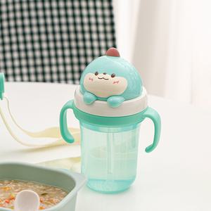 에디슨 프렌즈 흘림방지 입체빨대컵2 어린이 유아 아기 유치원 어린이집 등원 준비물