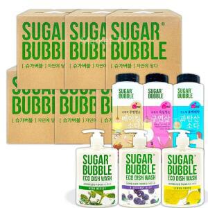 슈가버블 세제 6종 선물세트 6개