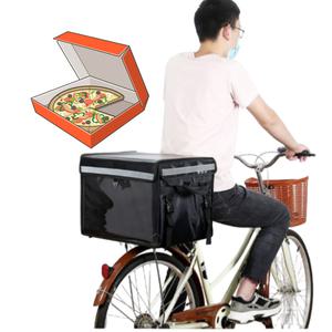 80L 햄버거 피자 도시락 자전거 오토바이 배달가방 배달통 자석 칸막이 파티션