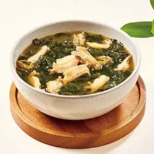 [NS홈쇼핑][바다온] 물만 넣고 끓이는 전복미역국 300g*3팩[34453500]