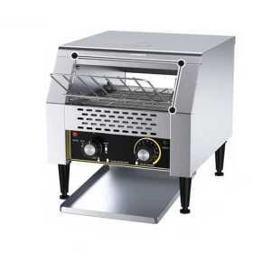 컨베이어 토스트기 스텐 체인형 조식 뷔페 모닝빵