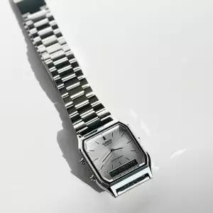 CASIO 카시오 AQ-230A-7AMQY 클래식 손목시계 실버