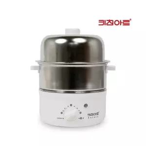 키친아트 스텐304 2단 계란찜기 WE-430MX 멀티 에그쿠커 분리형 전기 호빵 미니 찜기