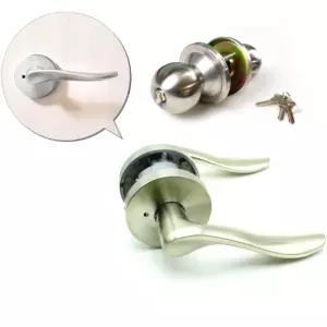 국산 아파트방문손잡이 자가셀프교체 경비실 상가방화문도어문고리 교체