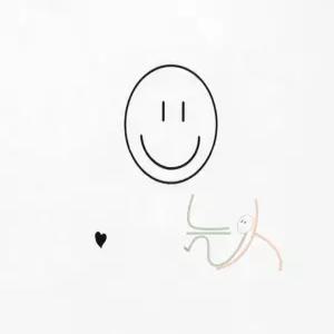 늘넷 천 포스터 스마일 L 패브릭창문가리개 패브릭커튼