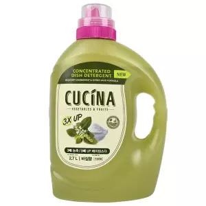 쿠치나 바질 3배 농축 주방세제 2.7L 무료배송