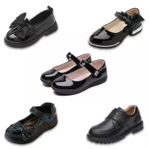키즈트리 여아 아동 유아 어린이 키즈 주니어 남아 초등 학생 정장 콩쿨 연주회 화동 블랙 단화 구두 합창단 교복 검정 로퍼