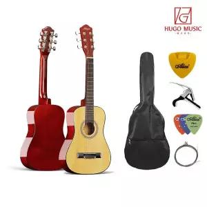 [위고뮤직] HUGO-VE30G 어린이 입문용 미니 학교 학원 연습용 통기타