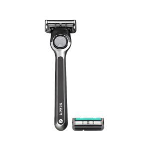 도루코 면도기 6중날 슬릭엣지 핸들1P+면도날 2P