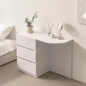 보루네오 마르체 모어 E0 라운드 서랍장 콘솔 화장대 1000 BHS015C