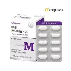 로니웰 파워 마그네슘 400 2개월분 60정