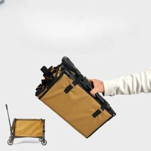 여행 트레일러 캠프 접이식 야외 카트 캠핑 독일 핸드 리버스