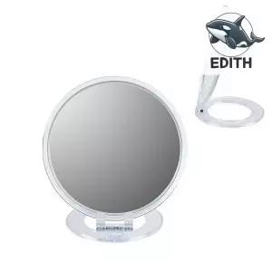 접이식 스탠드 거울 18cm 화장대 원형 WFH3F69