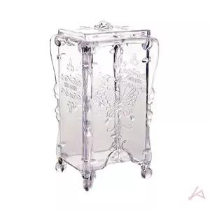 CH 화장솜 보관 케이스  투명  WC70491