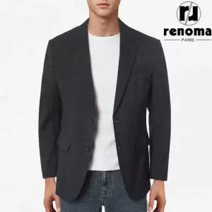 [롯데백화점]레노마 [신상이벤트]SS 26년신상 네이비 시원한 사방스판 캐주얼 자켓 RSBIBJ92AJD