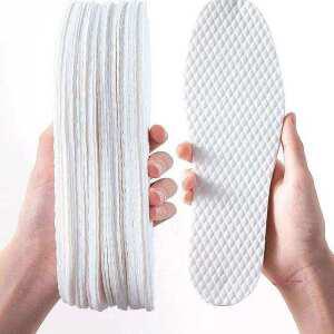 일회용 신발창 미끄럼방지 땀흡수 얇은 50켤레 깔창ghi527