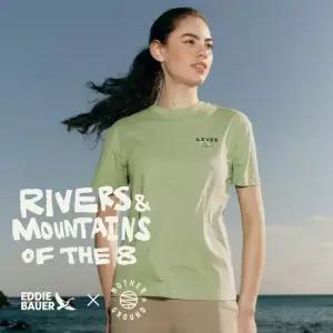 X마더그라운드 콜라보 티셔츠 4종 여성