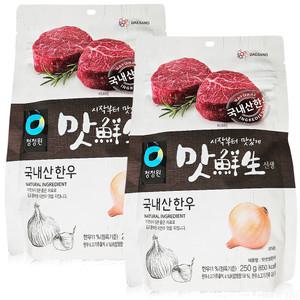 청정원 맛선생 한우 250g 2개
