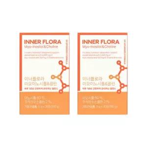 유한건강생활 이너플로라 미오이노시톨콜린 30일분 X 2박스