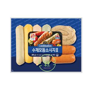 [보금푸드] 사조오양 수제모듬소시지2 385g 냉동
