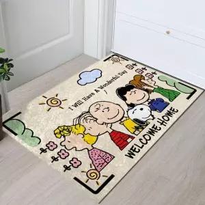 스누피 발매트 흡수매트 캐릭터 욕실매트 방수 가정용 굿즈