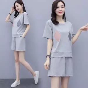 [하프클럽/]여름 투피스 상하세트 반팔 세트 트레이닝 캐주