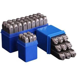 레터링 타각기 알파벳 펀치 A 범용 코드 각인기 3mm 번호 스탬프 숫자